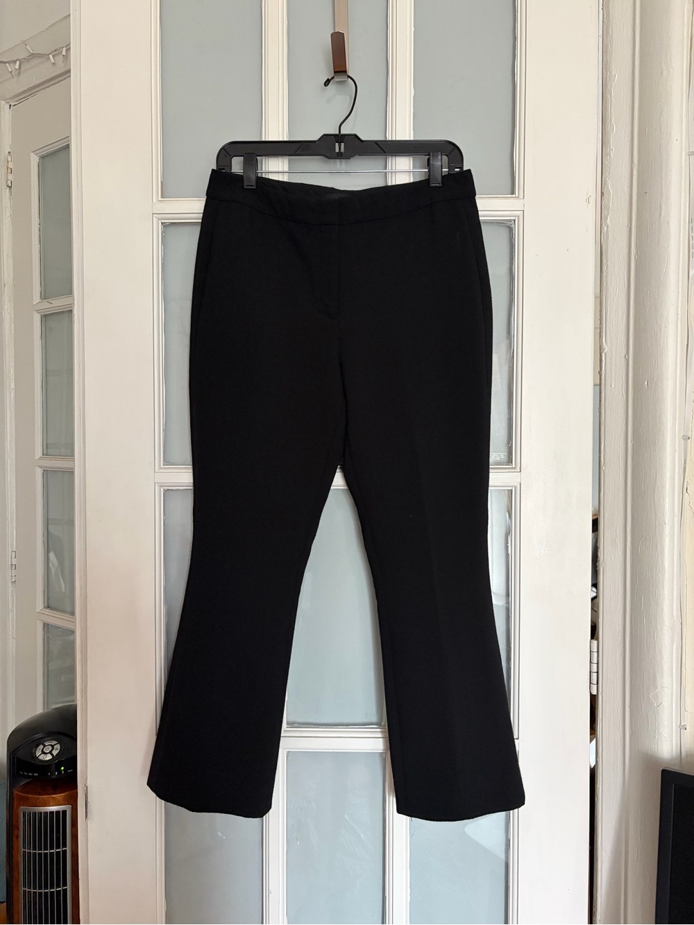 Classic Theory Black Women's Cropped Flare Dress Pants Size 6